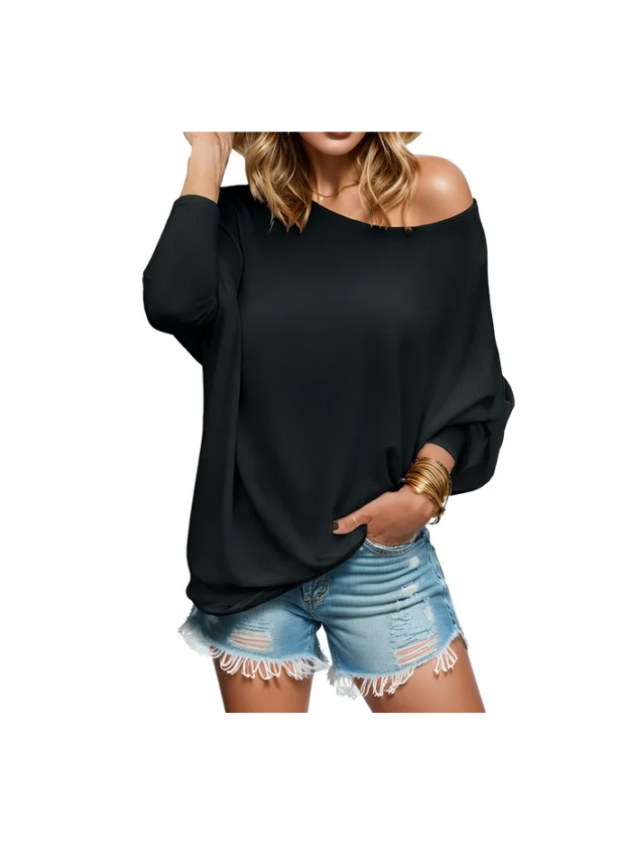 EASTHER Christmas Shirts Women's Casual Long Sleeve V Neck Shirts Lightweight Sweatshirts Fashion Tunic Tops with Leggings