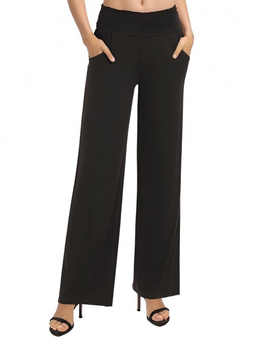 EASTHER Women's Pants Wide Leg Lounge Casual Strai...